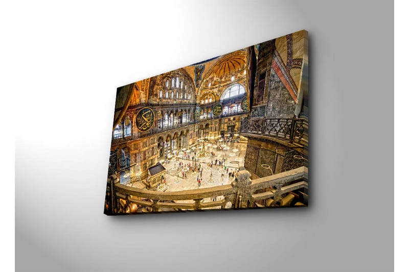 Dekorativ Canvasmålning LED-belysning - Flerfärgad - Inredning - Tavlor & konst - Canvastavlor