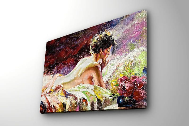 Dekorativ Canvastavla 28x38 cm - Flerfärgad - Inredning - Tavlor & konst - Canvastavlor