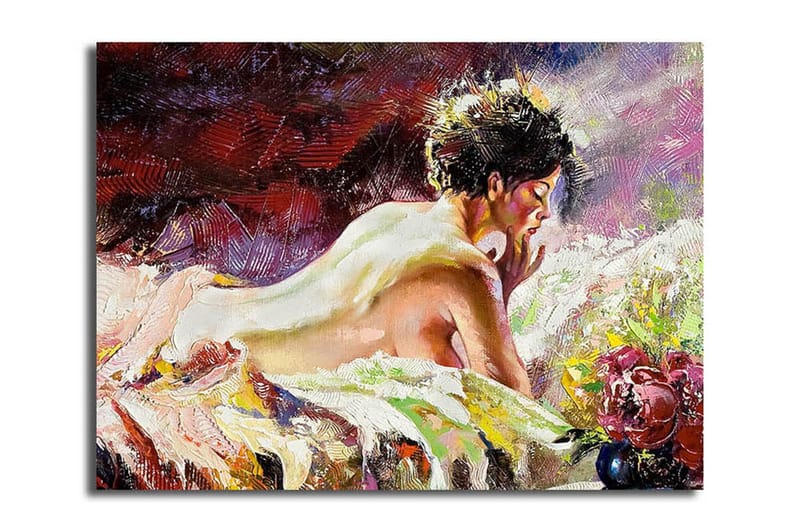 Dekorativ Canvastavla 28x38 cm - Flerfärgad - Inredning - Tavlor & konst - Canvastavlor