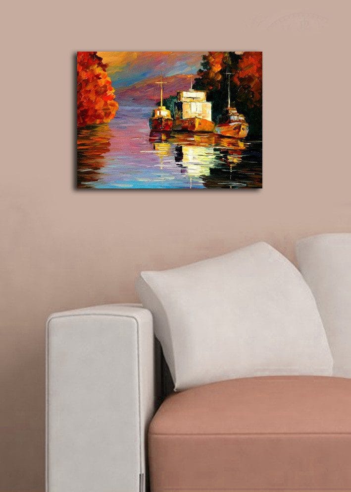 Dekorativ Canvastavla 28x38 cm - Flerfärgad - Inredning - Tavlor & konst - Canvastavlor