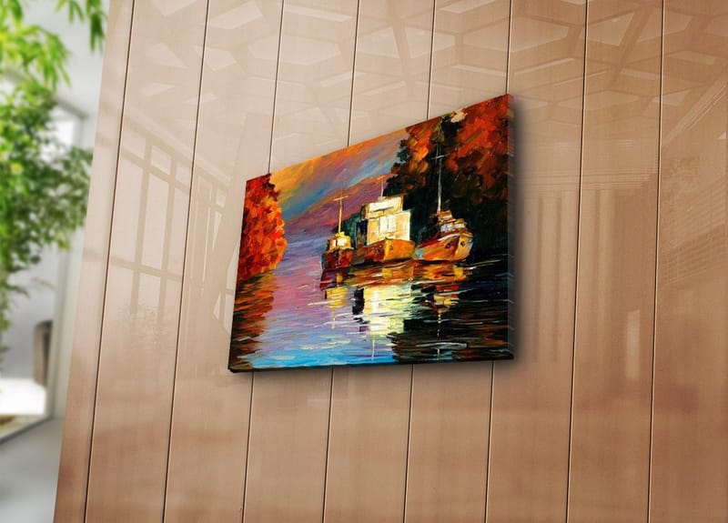 Dekorativ Canvastavla 28x38 cm - Flerfärgad - Inredning - Tavlor & konst - Canvastavlor