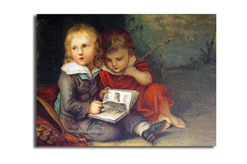 Dekorativ Canvastavla 28x38 cm, Flerfärgad