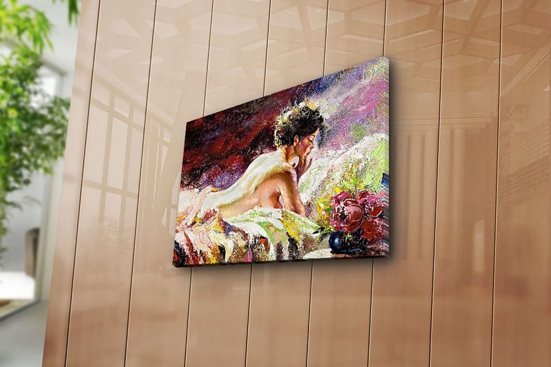 Dekorativ Canvastavla 28x38 cm - Flerfärgad - Inredning - Tavlor & konst - Canvastavlor