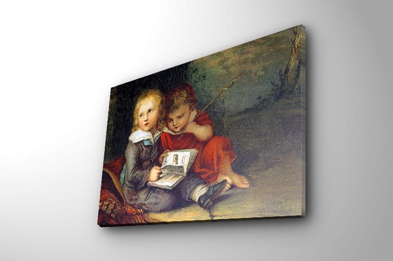 Dekorativ Canvastavla 28x38 cm - Flerfärgad - Inredning - Tavlor & konst - Canvastavlor