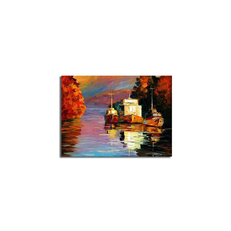 Dekorativ Canvastavla 28x38 cm - Flerfärgad - Inredning - Tavlor & konst - Canvastavlor