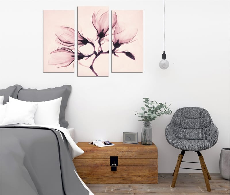 Dekorativ Canvastavla 3-Delar 45x20 cm - Flerfärgad - Inredning - Tavlor & konst - Canvastavlor