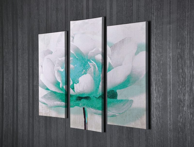 Dekorativ Canvastavla 3-Delar 45x20 cm - Flerfärgad - Inredning - Tavlor & konst - Canvastavlor