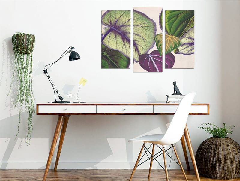 Dekorativ Canvastavla 3-Delar 45x20 cm - Flerfärgad - Inredning - Tavlor & konst - Canvastavlor