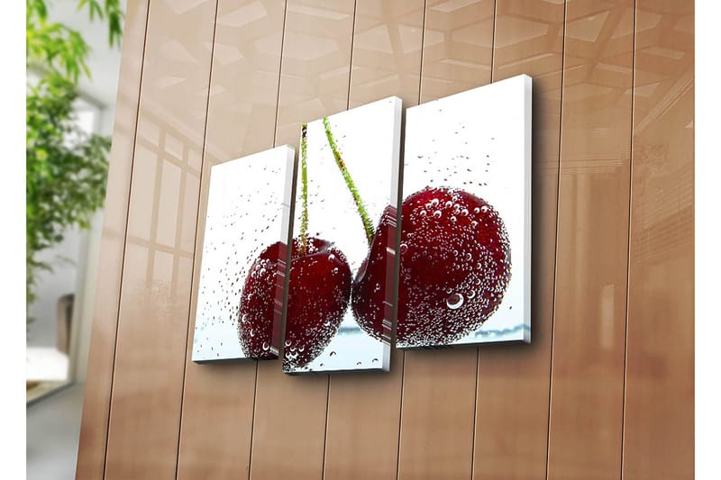 Dekorativ Canvastavla 3-Delar 45x20 cm - Flerfärgad - Inredning - Tavlor & konst - Canvastavlor