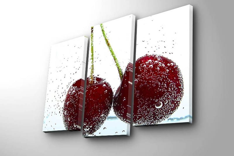 Dekorativ Canvastavla 3-Delar 45x20 cm - Flerfärgad - Inredning - Tavlor & konst - Canvastavlor