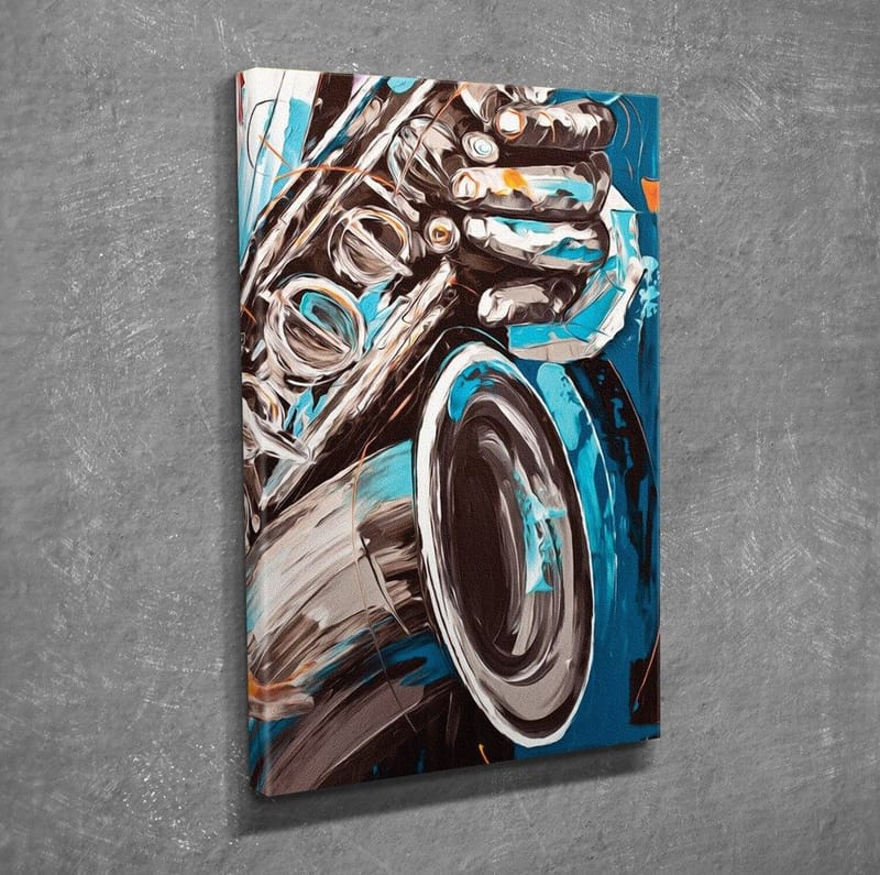 Dekorativ Canvastavla 30x40 cm - Flerfärgad - Inredning - Tavlor & konst - Canvastavlor