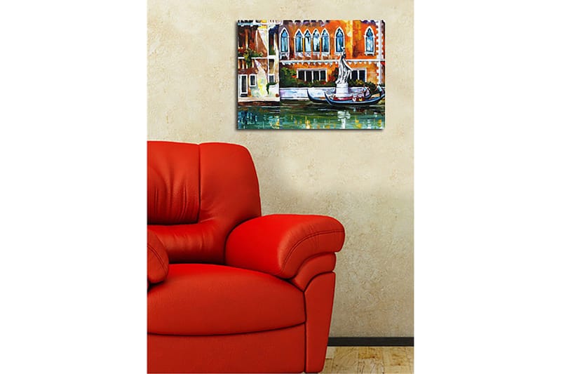 Dekorativ Canvastavla 30x40 cm - Flerfärgad - Inredning - Tavlor & konst - Canvastavlor