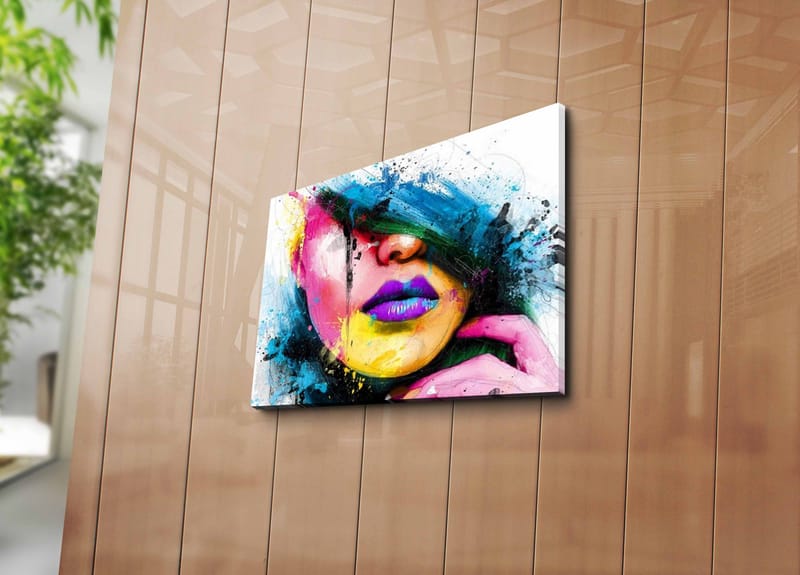 Dekorativ Canvastavla 30x40 cm - Flerfärgad - Inredning - Tavlor & konst - Canvastavlor
