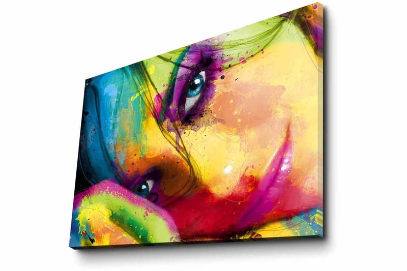Dekorativ Canvastavla 30x40 cm - Flerfärgad - Inredning - Tavlor & konst - Canvastavlor