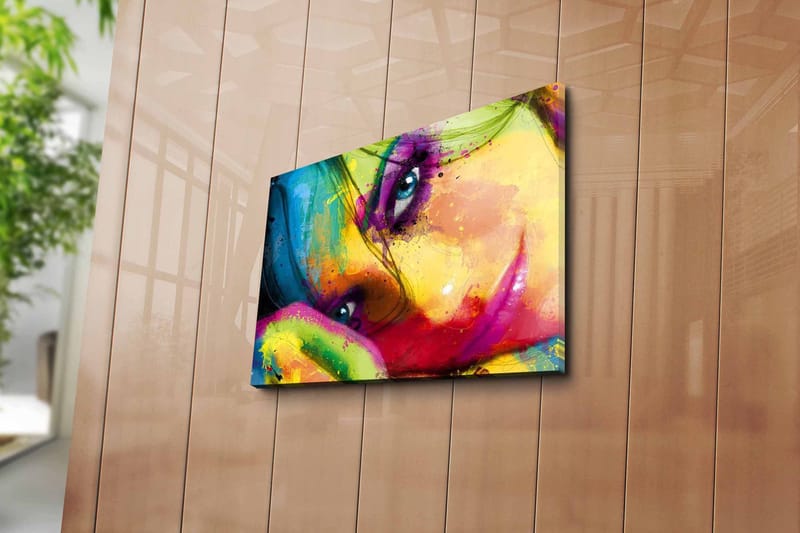Dekorativ Canvastavla 30x40 cm - Flerfärgad - Inredning - Tavlor & konst - Canvastavlor