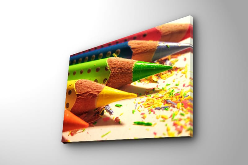 Dekorativ Canvastavla 30x40 cm - Flerfärgad - Inredning - Tavlor & konst - Canvastavlor