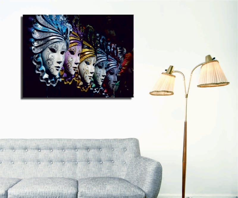 Dekorativ Canvastavla 30x40 cm - Flerfärgad - Inredning - Tavlor & konst - Canvastavlor