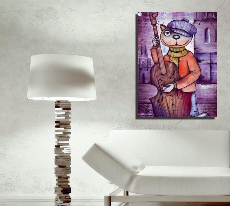 Dekorativ Canvastavla 30x40 cm, Flerfärgad