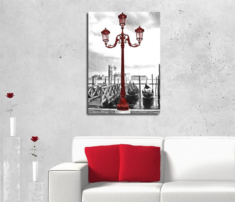 Dekorativ Canvastavla 30x40 cm - Flerfärgad - Inredning - Tavlor & konst - Canvastavlor