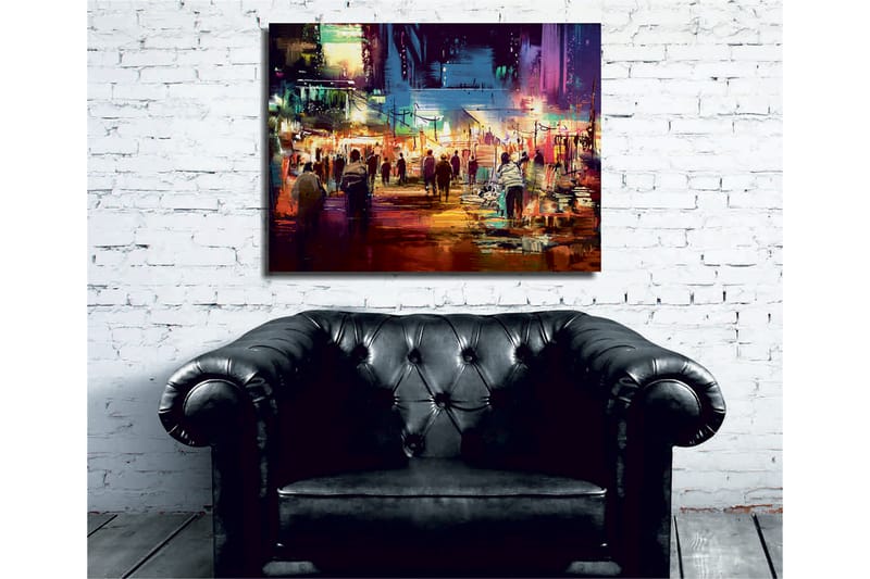 Dekorativ Canvastavla 30x40 cm - Flerfärgad - Inredning - Tavlor & konst - Canvastavlor