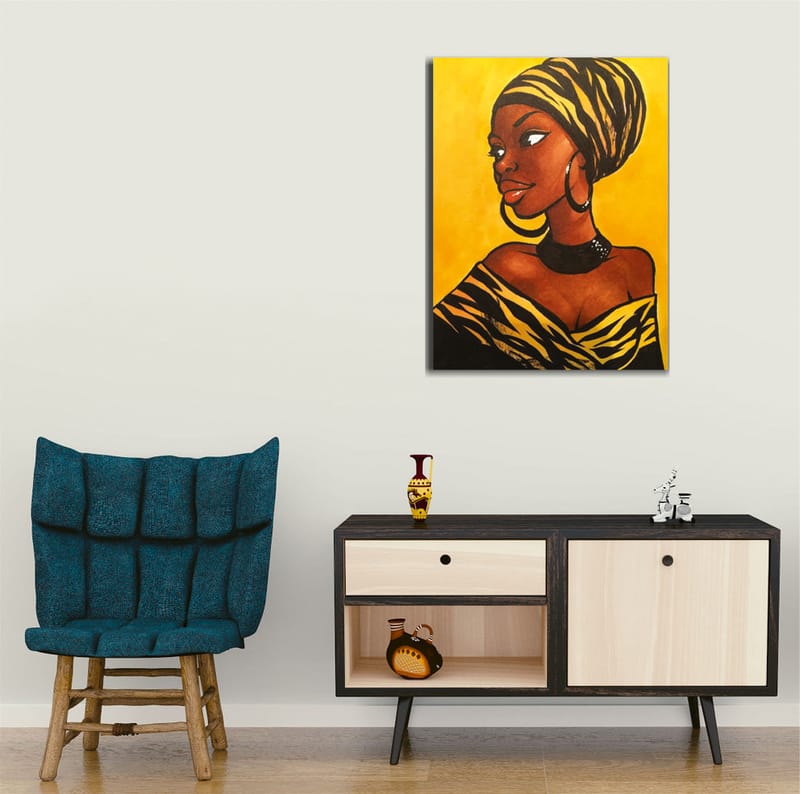 Dekorativ Canvastavla 30x40 cm - Flerfärgad - Inredning - Tavlor & konst - Canvastavlor