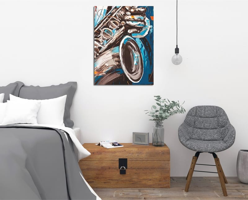 Dekorativ Canvastavla 30x40 cm - Flerfärgad - Inredning - Tavlor & konst - Canvastavlor
