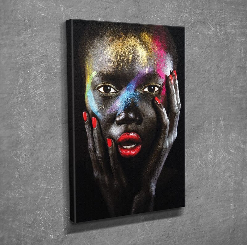 Dekorativ Canvastavla 30x40 cm - Flerfärgad - Inredning - Tavlor & konst - Canvastavlor