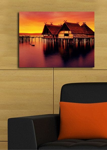 Dekorativ Canvastavla 30x40 cm - Flerfärgad - Inredning - Tavlor & konst - Canvastavlor