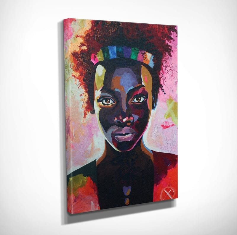 Dekorativ Canvastavla 30x40 cm - Flerfärgad - Inredning - Tavlor & konst - Canvastavlor