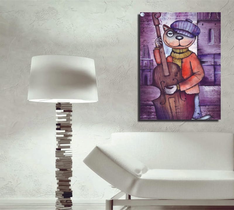 Dekorativ Canvastavla 30x40 cm, Flerfärgad