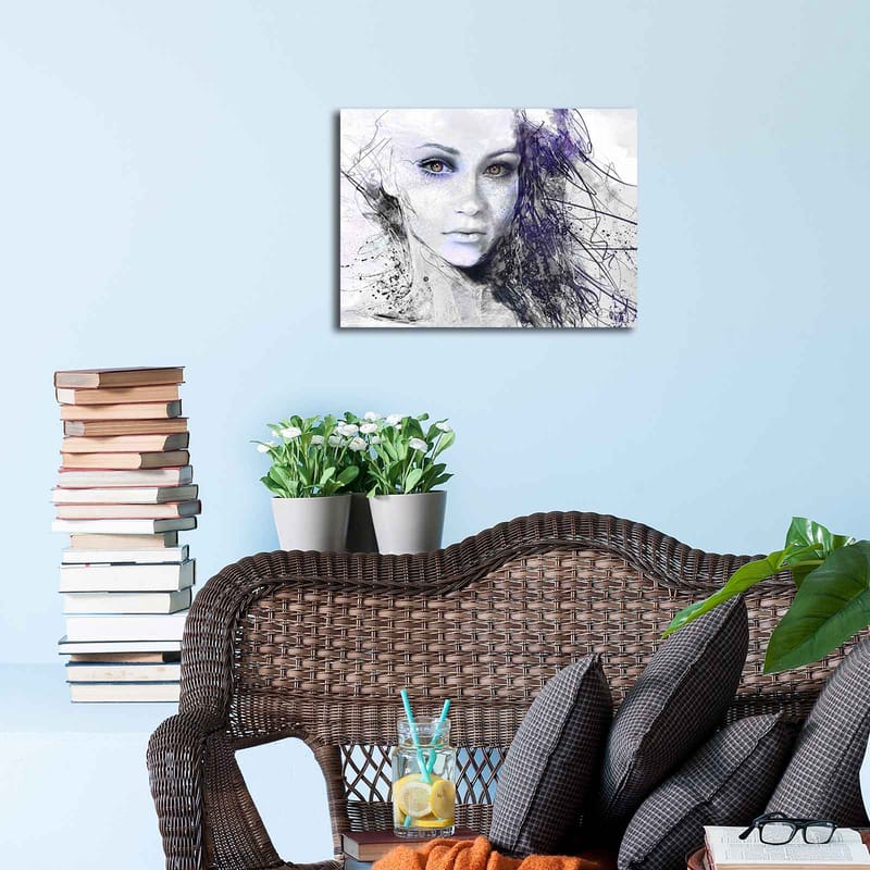 Dekorativ Canvastavla 30x40 cm - Flerfärgad - Inredning - Tavlor & konst - Canvastavlor