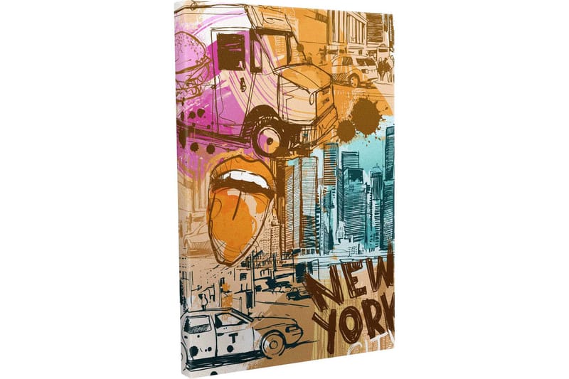 Dekorativ Canvastavla 30x40 cm - Flerfärgad - Inredning - Tavlor & konst - Canvastavlor