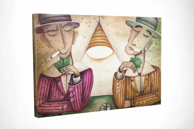 Dekorativ Canvastavla 30x40 cm - Flerfärgad - Inredning - Tavlor & konst - Canvastavlor