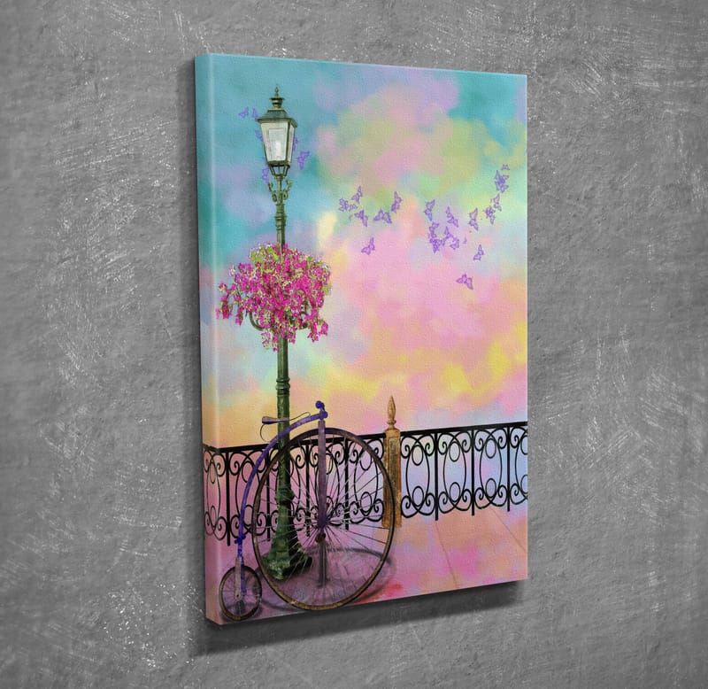 Dekorativ Canvastavla 30x40 cm - Flerfärgad - Inredning - Tavlor & konst - Canvastavlor