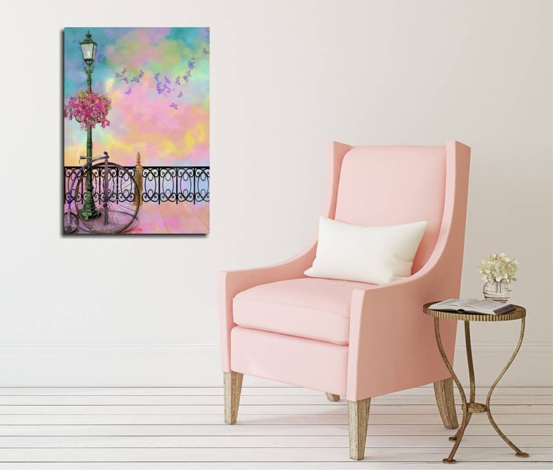 Dekorativ Canvastavla 30x40 cm - Flerfärgad - Inredning - Tavlor & konst - Canvastavlor