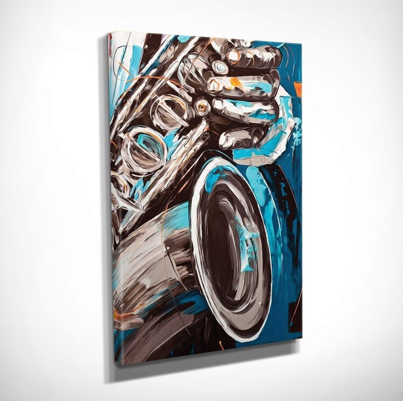 Dekorativ Canvastavla 30x40 cm - Flerfärgad - Inredning - Tavlor & konst - Canvastavlor