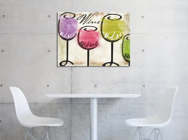 Dekorativ Canvastavla 30x40 cm - Flerfärgad - Inredning - Tavlor & konst - Canvastavlor