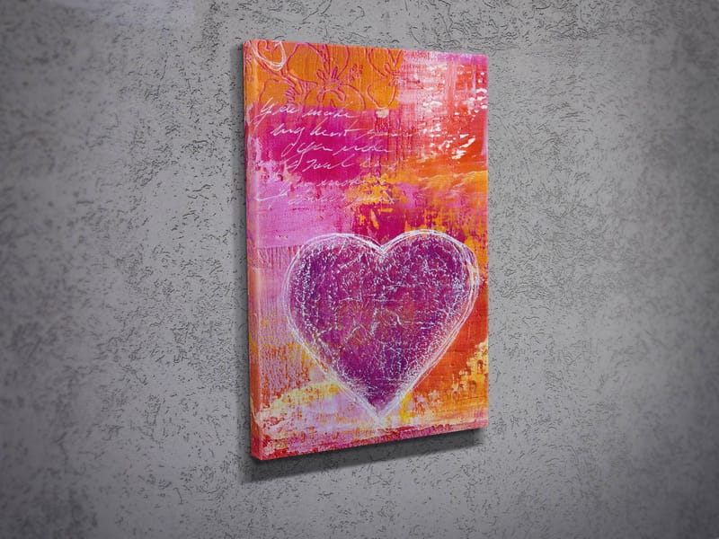 Dekorativ Canvastavla 30x40 cm - Flerfärgad - Inredning - Tavlor & konst - Canvastavlor