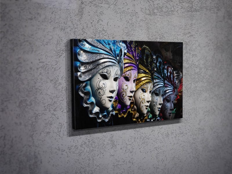 Dekorativ Canvastavla 30x40 cm - Flerfärgad - Inredning - Tavlor & konst - Canvastavlor