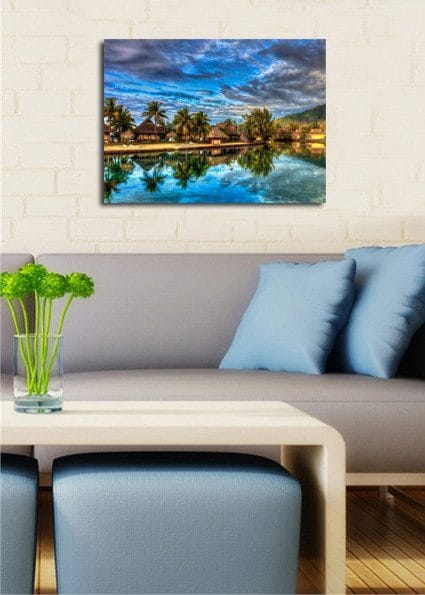 Dekorativ Canvastavla 30x40 cm - Flerfärgad - Inredning - Tavlor & konst - Canvastavlor