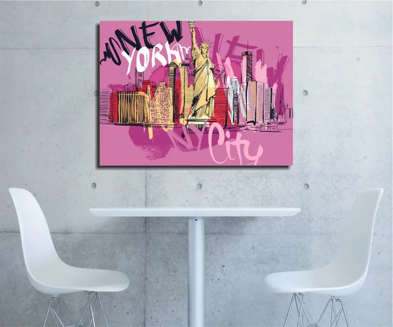 Dekorativ Canvastavla 30x40 cm, Flerfärgad