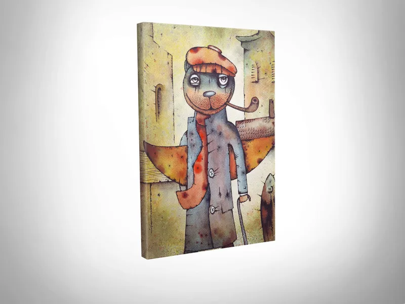 Dekorativ Canvastavla 30x40 cm - Flerfärgad - Inredning - Tavlor & konst - Canvastavlor