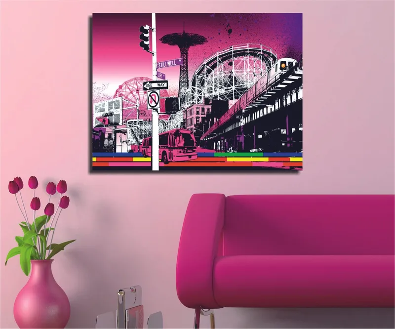 Dekorativ Canvastavla 30x40 cm, Flerfärgad