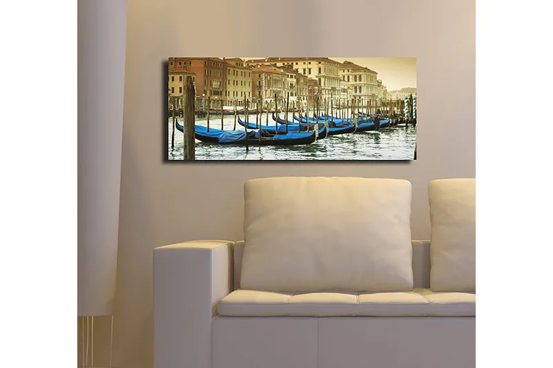 Dekorativ Canvastavla 30x70 cm - Flerfärgad - Inredning - Tavlor & konst - Canvastavlor