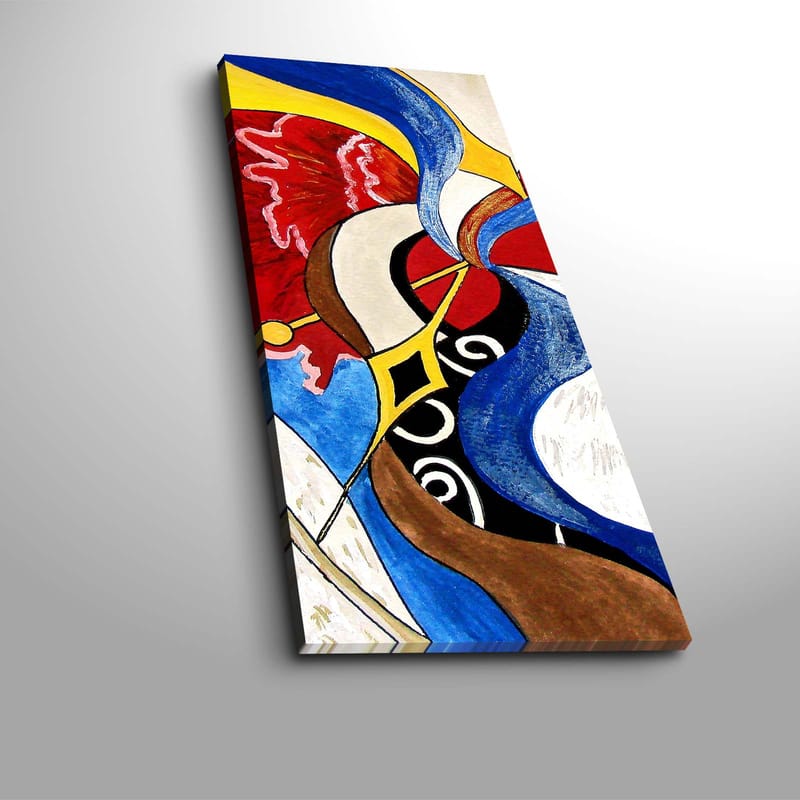 Dekorativ Canvastavla 30x70 cm - Flerfärgad - Inredning - Tavlor & konst - Canvastavlor