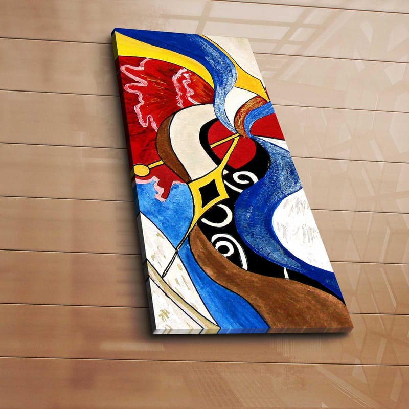 Dekorativ Canvastavla 30x70 cm - Flerfärgad - Inredning - Tavlor & konst - Canvastavlor