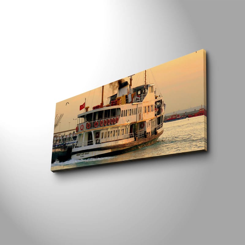 Dekorativ Canvastavla 30x70 cm - Flerfärgad - Inredning - Tavlor & konst - Canvastavlor