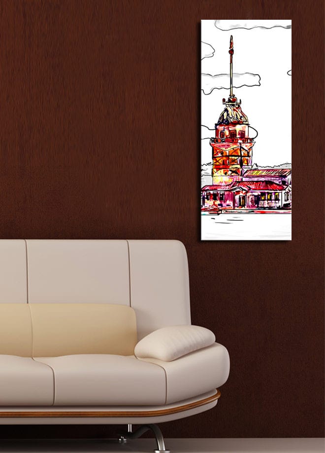 Dekorativ Canvastavla 30x70 cm - Flerfärgad - Inredning - Tavlor & konst - Canvastavlor