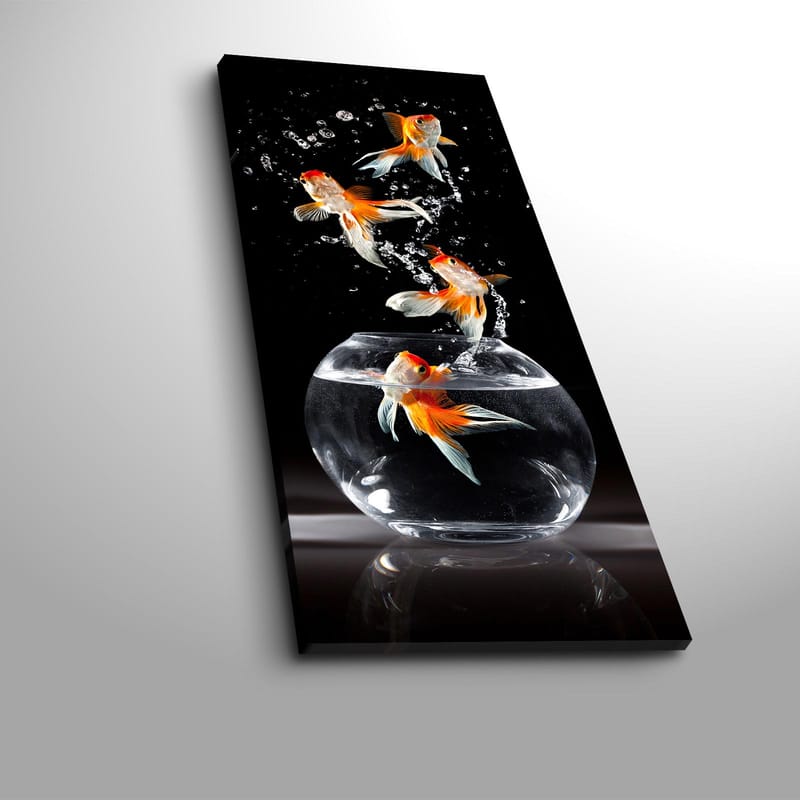 Dekorativ Canvastavla 30x70 cm - Flerfärgad - Inredning - Tavlor & konst - Canvastavlor