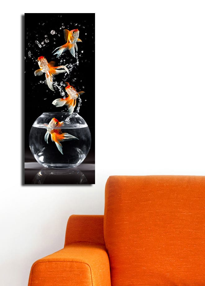 Dekorativ Canvastavla 30x70 cm - Flerfärgad - Inredning - Tavlor & konst - Canvastavlor
